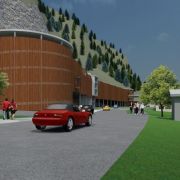 2.7 Parkhaus Am Walchsee 3 D Ansicht Von Sdwesten V2.0