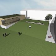 Wettbewerb Sporthalle Polytechn. Schule Koessen 12